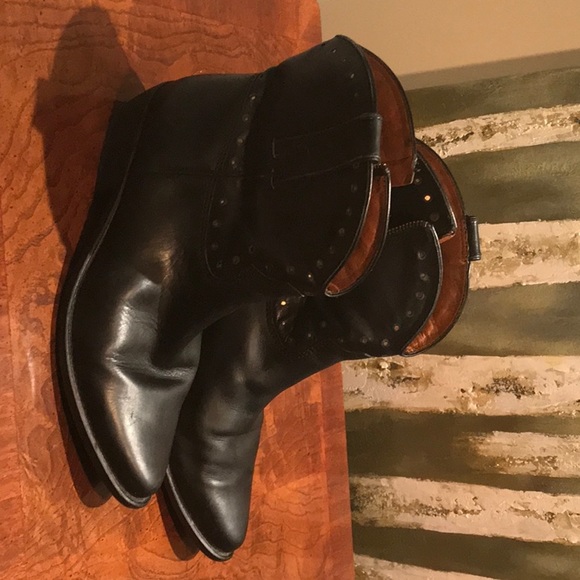 Lucky Brand short boot, black 8.5 - Picture 1 of 5